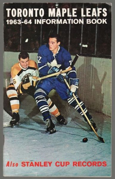 YB60 1963 Toronto Maple Leafs